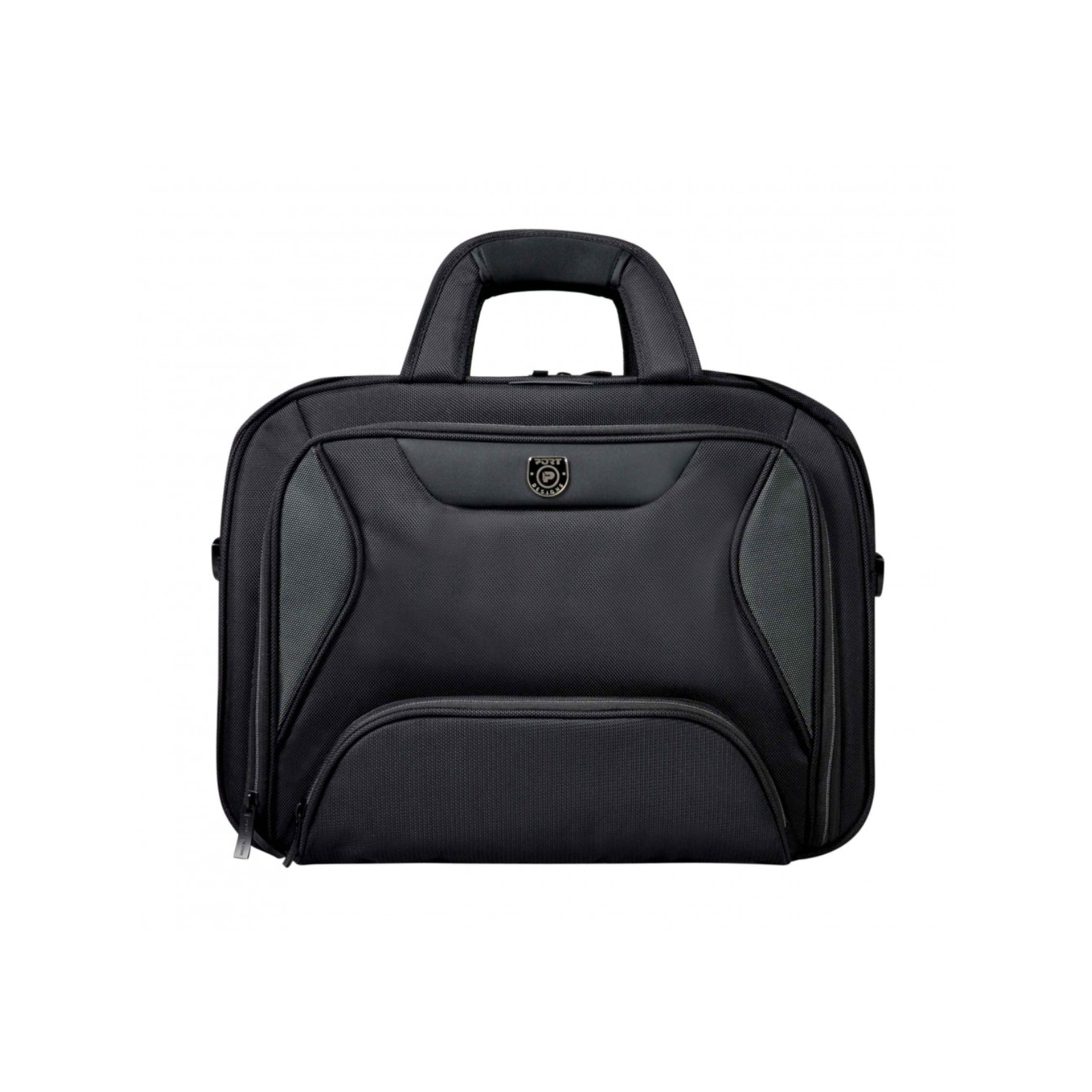 Port Manhattan Black 15.6″ Toploader Bag