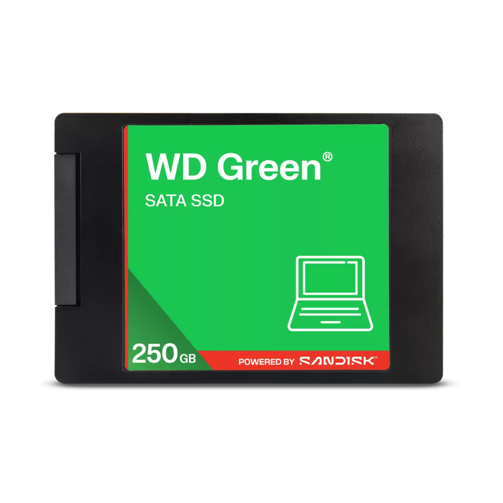 WD Green SATA SSD 2.5"/7mm cased - 250GB, 2.5-Inch