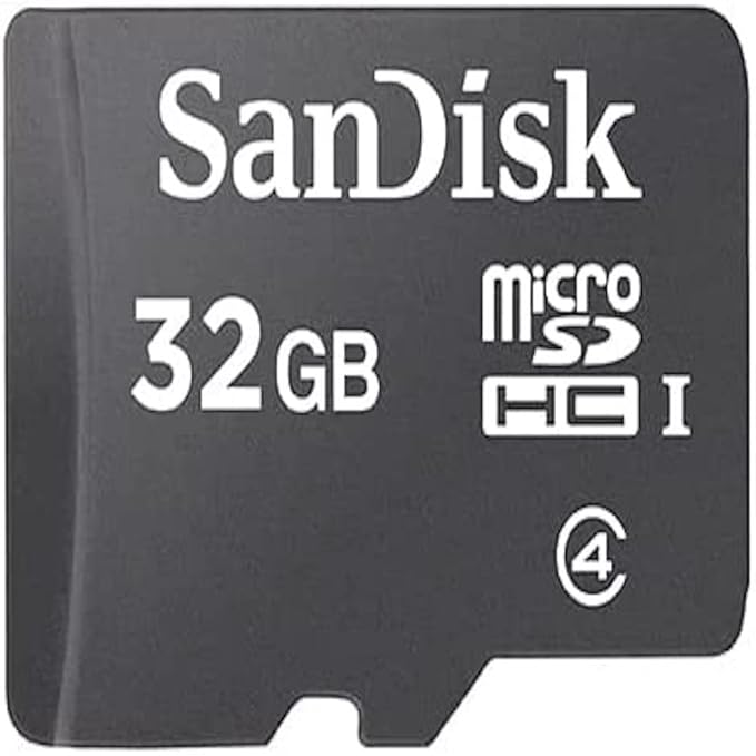 SANDISK 32GB MICROSDHC CLASS 4 MEMORY CARD