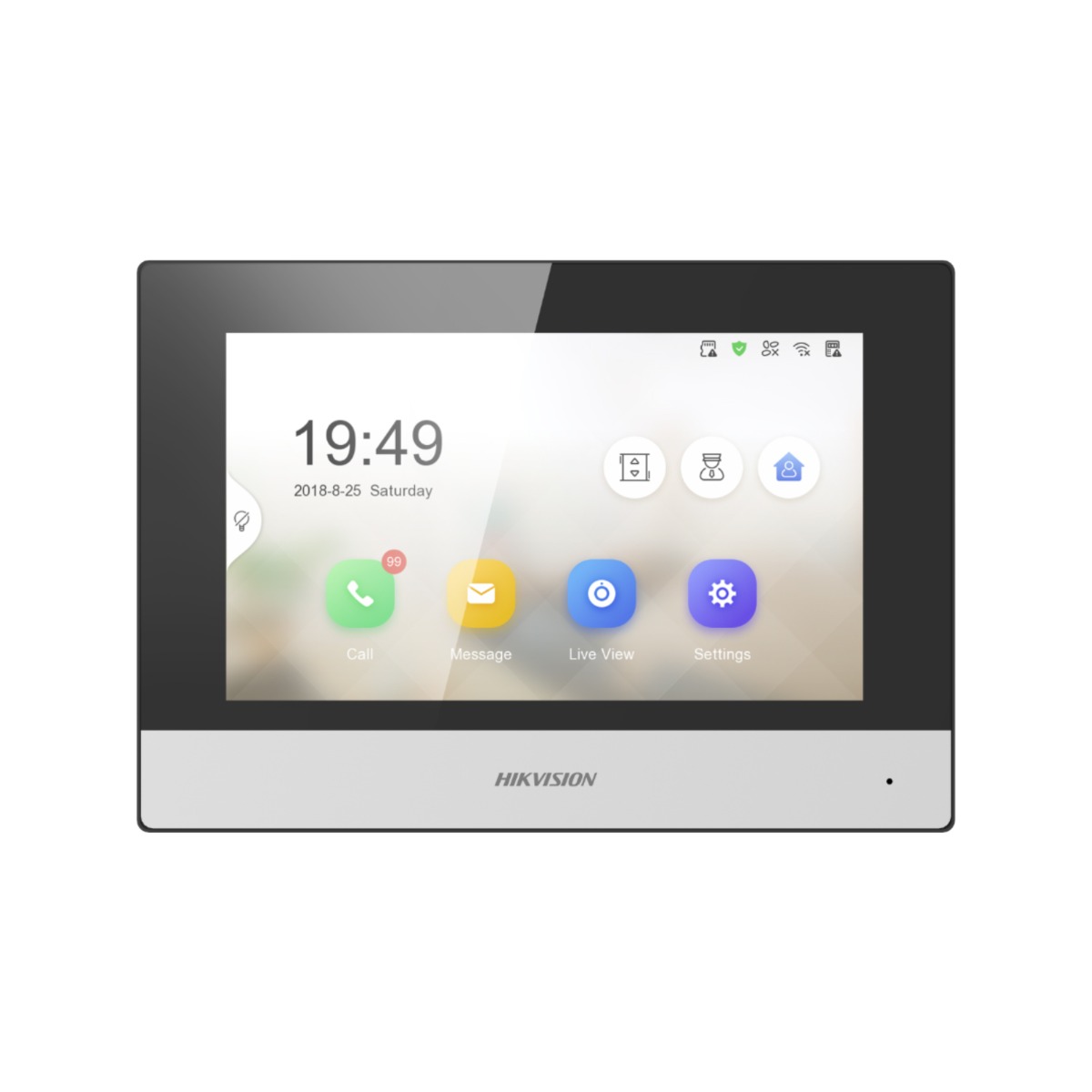 Hikvision 7INCH Touch Screen IP-Based Indoors Station