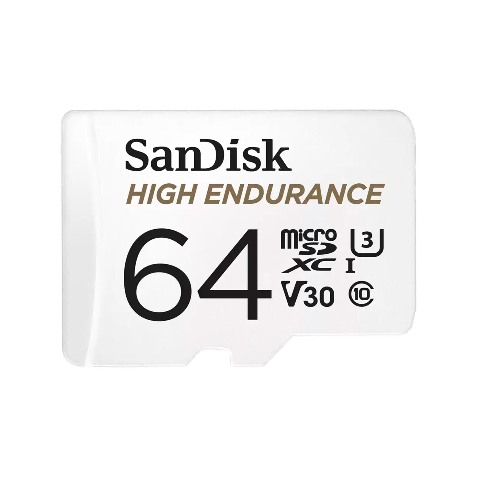 Sandisk High Endurance 64GB Class 3 MicroSDXC Card with Adapter