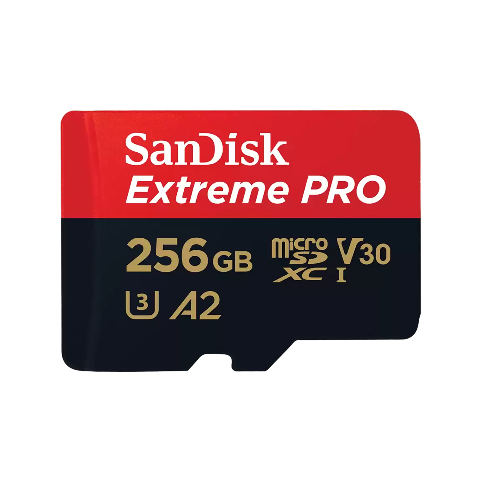 Sandisk Extreme Pro 256GB 4K Video MicroSDXC Card with Adapter