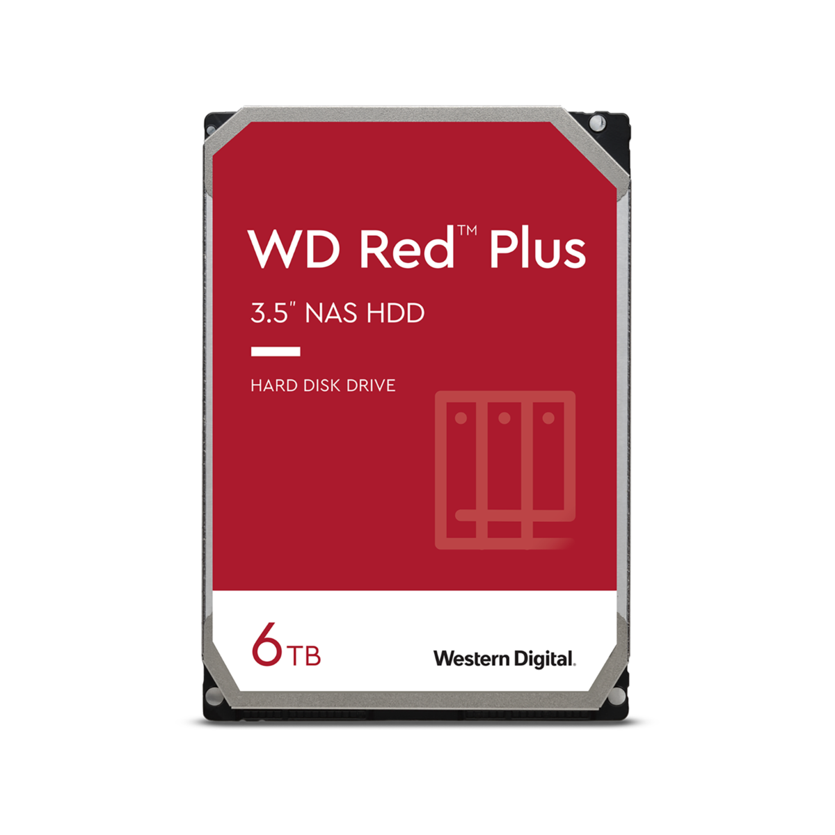 WD Red Plus NAS 6TB 3.5″ SATA Internal HDD