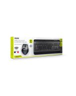Port Black Wireless Keyboard & Mouse Combo