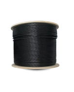 Datanet CAT6 UV F/UTP Outdoor Reel Black - Price Per Meter MOQ 500M