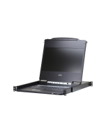 ATEN SINGLE RAIL LCD CONSOLE