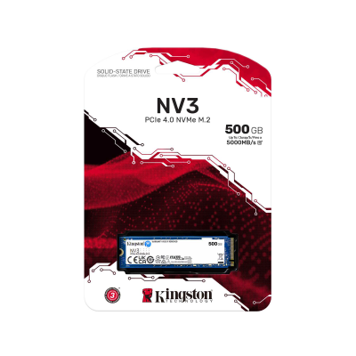 【未使用品】Kingston 500GB M.2 NVMe SSD Gen4x4 Kingston 500GB M.2 NVME Internal SSD Pinnacle ICT Distributor