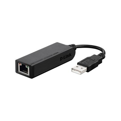 D-LINK USB ETHERNET - USB 2.0 TO 1X RJ-45 (10/100 MBPS) PORT Pinnacle ICT Distributor South Africa
