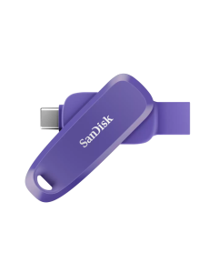 SanDisk Phone Drive USB Type-C/USB Type-A devices, 100MB/s, 512GB - Purple Opulence Color 