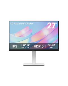 LG UltraFine 27" IPS 4K UHD White Monitor