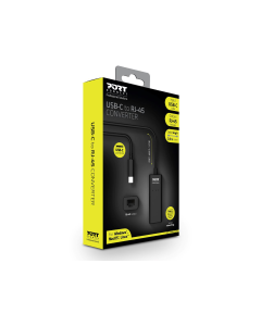 Port USB-C to RJ45 Port Adapter