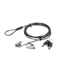 Port Security Cable Twin Head Keyed