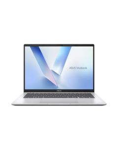 ASUS VIVOBOOK 14 - X1407QA - SNAPDRAGON X X1 26 16GB LPDDR5X 512GB SSD 14 INCH IPS PANEL WINDOWS 11 HOME - COOL SILVER