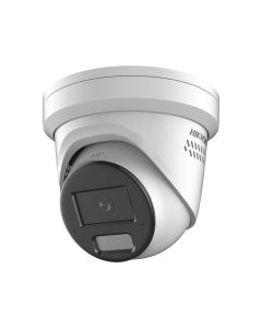 Hikvision 4MP Acusense Strobe Light Audible Warning Fixed Turret IP Camera