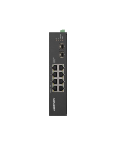 Hikvision 8 Port Gigabit Unmanaged Harsh POE Switch