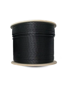 Datanet CAT6 UV F/UTP Outdoor Reel Black - Price Per Meter MOQ 500M