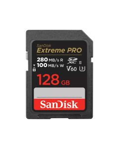 SanDisk Extreme PRO V60 UHS-II SD Card 128GB