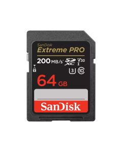 SanDisk Extreme Pro SD UHS I Card for 4K Video 64GB
