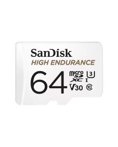 Sandisk High Endurance 64GB Class 3 MicroSDXC Card with Adapter