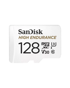 Sandisk High Endurance 128GB Class 3 MicroSDXC Card with Adapter