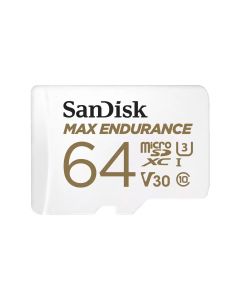 SanDisk MAX ENDURANCE microSDXC 64GB + SD Adapter