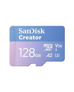 SanDisk Creator microS Card UHS-I 128GB + Adapter