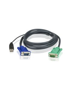 ATEN 3M USB KVM CABLE WITH 3 IN 1 SPHD