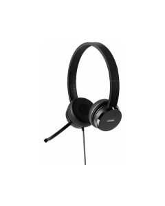 LENOVO 100 WIRED STEREO USB HEADSET-BLACK-NOISE CANCELLATION,1.8M CORD