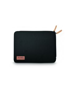 Port Torino Black 14" Sleeve with Black Wired Mouse