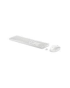 HP 655 White Wireless Keyboard and Mouse Combo