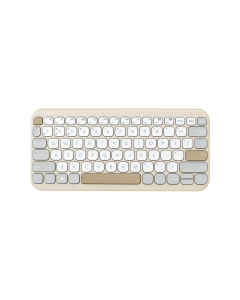 Asus Marshmallow KW100 Oatmilk Wireless Keyboard