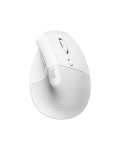 Logitech Lift Off-White Vertical Bluetooth Mouse