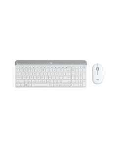 Logitech MK470 White Slim Wireless Keyboard & Mouse Combo