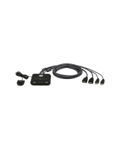 Aten USB 2-Port FHD HDMI Cable KVM Switch