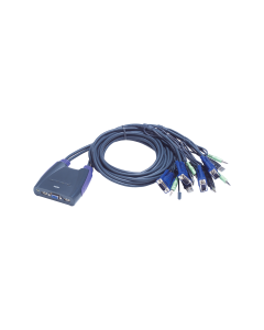 Aten 12m USB & VGA & Audio Cable 09M 4-Port KVM Switch
