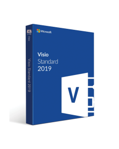 VISIO STD 2019 32-BIT/X64 ENGLISH EM DVD