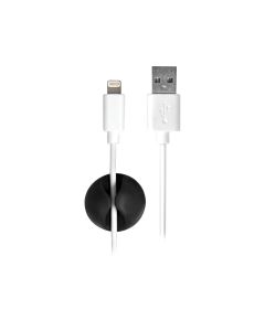 PORT APPLE CABLE - USB TYPE A TO LIGHTNING - 1.2M - WHITE