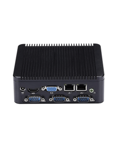 PINNPOS POSPC  J1900 CPU  4GB MEMORY  128GB SSD  WIN10 PRO 2 X LAN  2 X RS232  HDMI +VGA USB3.0 X 1  USB2.0 X 7 12V 4A PSU VESA MOUNT WIFI MODULE AND ANTENNA
