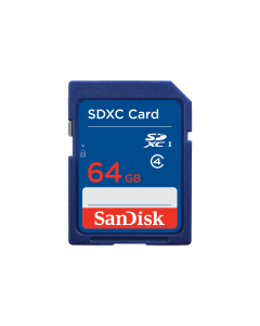 SANDISK 64GB SDHC CLASS 4 MEMORY CARD