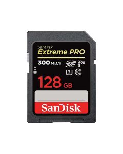 SANDISK EXTREME PRO128GB SDXC 300MB/S V90