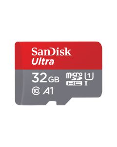 SANDISK ULTRA MICROSDHC 32GB 120MBS A1 CLASS 10 UHS I