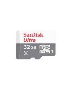 SANDISK 32GB ULTRA MICROSDHC + SD ADAPTER 100MB/S CLASS 10 UHS-I