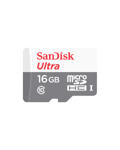 SANDISK 16GB ULTRA ANDROID MICROSDHC + SD ADAPTER 80MB/S CLASS 10