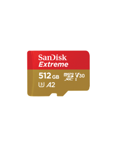 SANDISK EXTREME MICROSDXC UHS I CARD 512GB