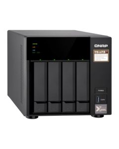 QNAP 4-BAY NAS AMD RX-421ND 2.1 3.4 GHZ 4GB DDR4 RAM 8x 2.5 3.5 + 2X M.2 2280 2260 SATA 6GBS SLOTS