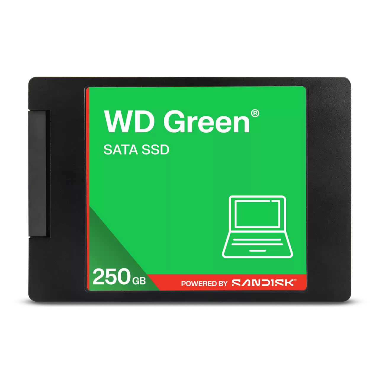 WD Green SATA SSD 2.5"/7mm cased - 250GB, 2.5-Inch